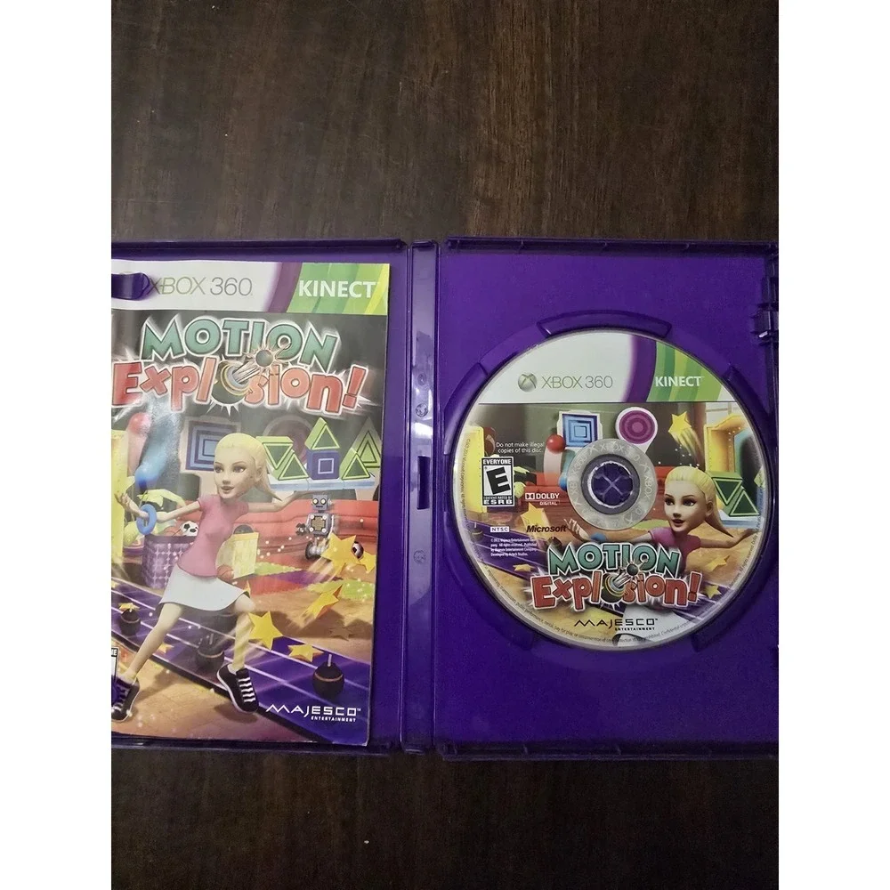 Motion Explosion! Xbox 360 Kinect Majesco 2011‎